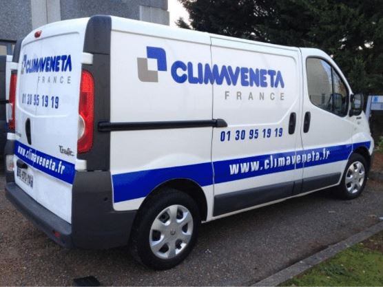 Signarama marquage vehicules professionnels camionnette